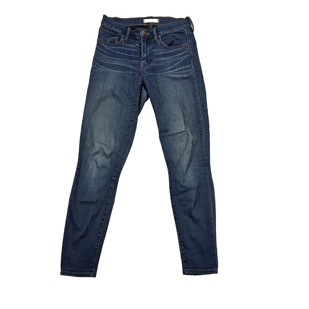 Madewell Roadtripper Skinny Jeans Women's Size 26‎ Blue High Rise Denim Strtech